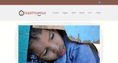 Desktop Screenshot of lagotitaonlus.org